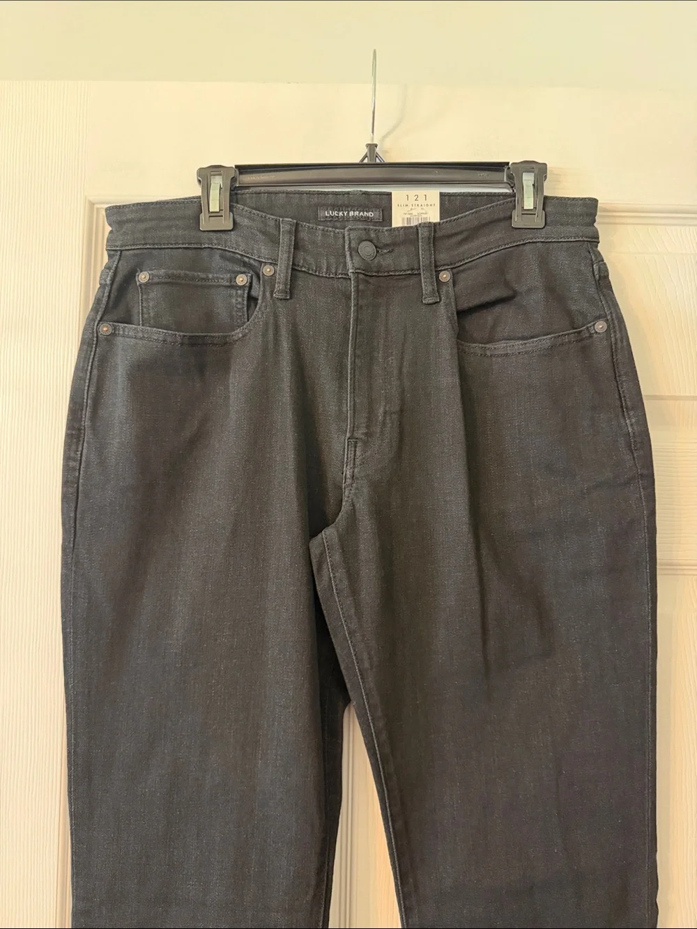 Lucky Brand Black Men's Straight-Leg Jeans size 32/30 brand new